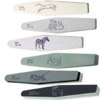 Set de limas y buffers de uñas con motivos animales, innovador