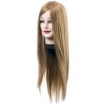 Maniquí de peluquería con pelo rubio largo ‘innovador