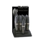 Máscara de pestañas HD magnética innovador, cepillo de silicona y acabado platinum