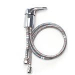 Grifo monomando exclusivo cromado de diseño ergonómico