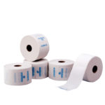 Rollos de papel exclusivo de alta calidad con marcas azules