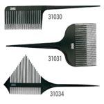 Peines Separadores de Mechas AG, varios modelos 1 Peines cola de diseño exclusivo para estilistas profesionales