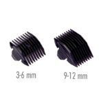 Exclusivo set de peines guía 3-6 mm y 9-12 mm para cortapelos