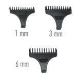 Exclusivo set de peines guía 1 mm, 3 mm y 6 mm para cortapelos
