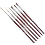 Set exclusivo de pinceles para nail art de precisión profesional