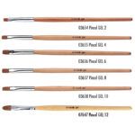 Set premium de pinceles para gel en varios tamaños
