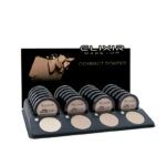 Polvo compacto mate Elixir en tonos variados, exclusivo
