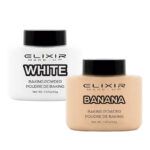 Polvos baking innovador Elixir Make-Up White y Banana