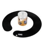 Protector anular exclusivo en negro con diseño ergonómico