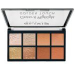Paleta Iluminadores y Contornos ELIXIR MAKE UP EL844B, 8 tonos. 1 Paleta de maquillaje 8 tonos para contorno, iluminador y bronceador innovador