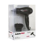 Secador exclusivo BaByliss PRO negro con difusor profesional