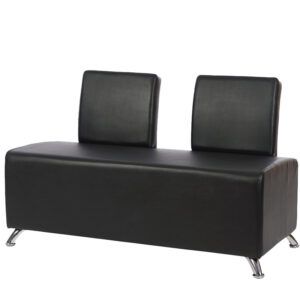 SILLA ESPERA CON RESPALDO 2 PUESTOS