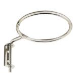 Anillo toallero de pared cromado premium