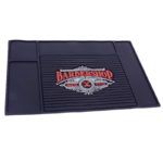 Tapete organizador para barbería innovador antideslizante con logo