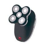 Exclusivo afeitadora rotatoria de 5 cabezales — compacto y ergonómico