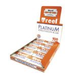 Pack exclusivo de 100 cuchillas Platinum de acero inoxidable – calidad premium