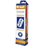 Exclusivo pack de cuchillas Platinum — caja vertical de 200 unidades