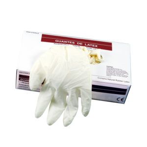 guantes latex